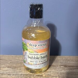 Deep Steep Raspberry Merlot Bubble Bath - meet me at broad